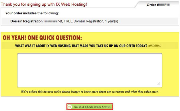 注册IXWebhosting的免费域名教程